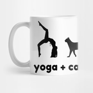 Yoga Cat Coffee Mug